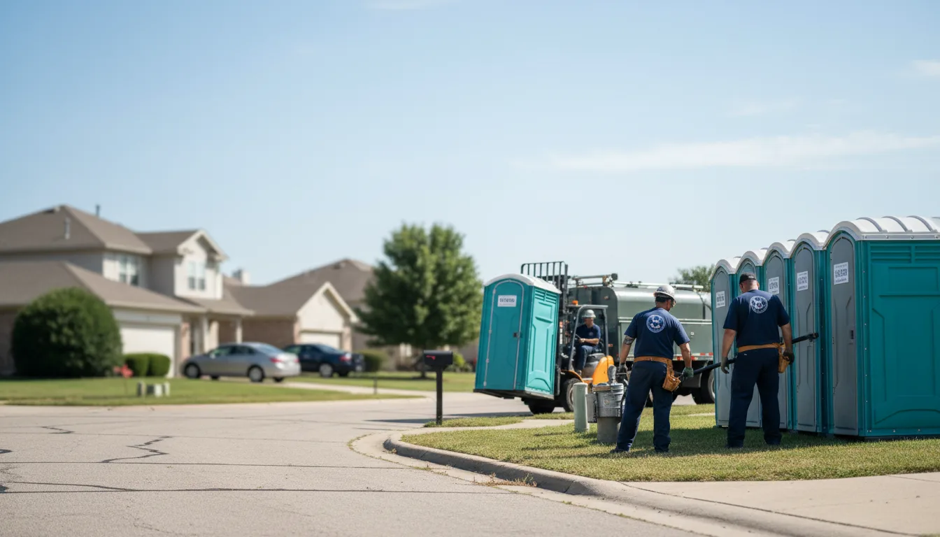 Porta Potty Rental in Coleman, TX near me